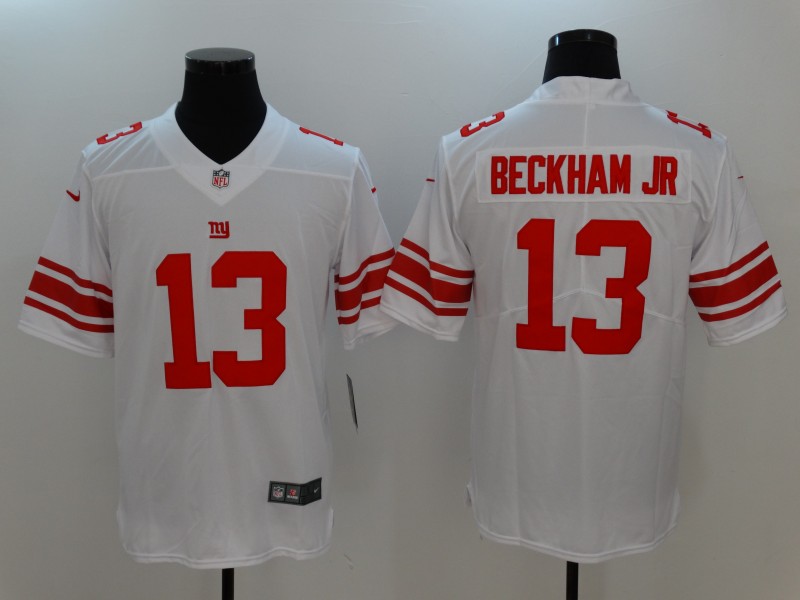 Men's New York Giants Odell Beckham Jr. #13 White Jersey